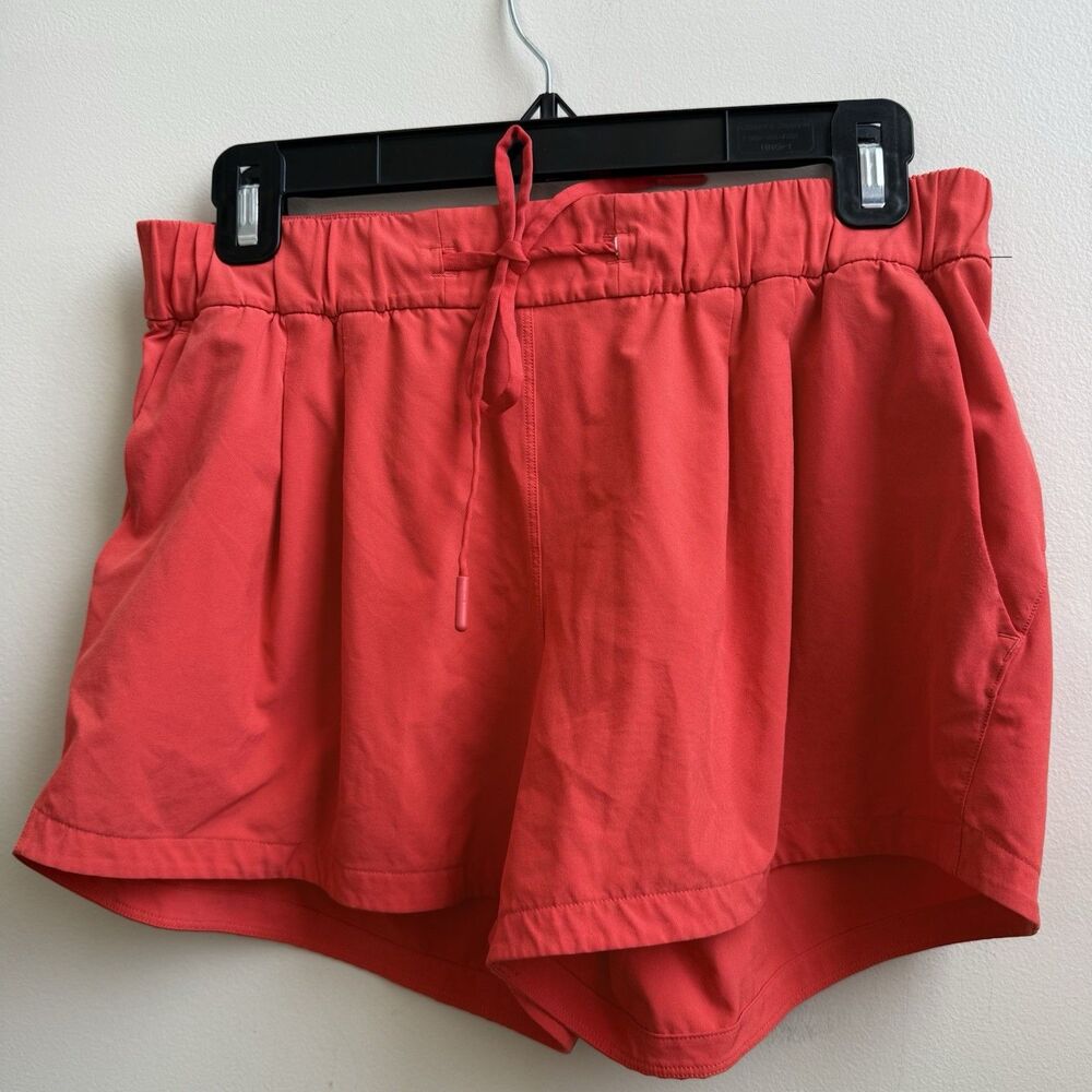 Lululemon Run Track Attack Short Reddish Orange Size 6